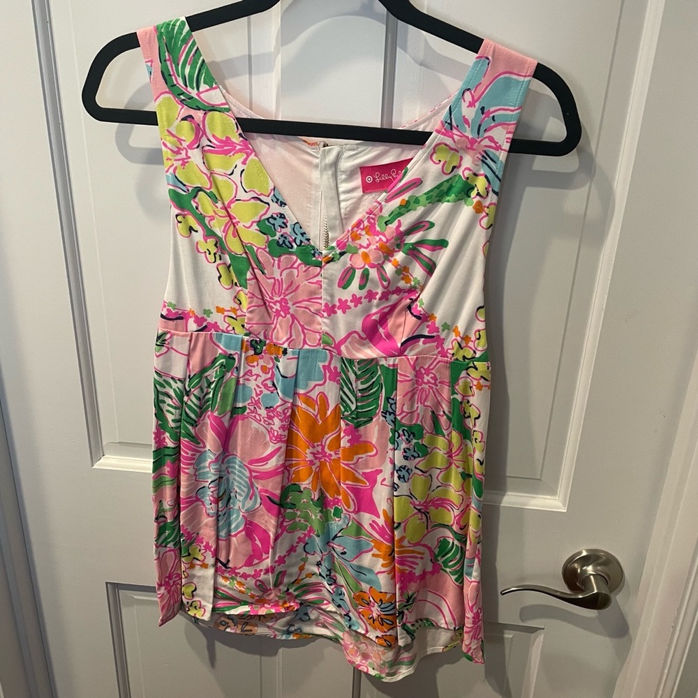 Lilly Pulitzer for Target Nosey Posey tank top